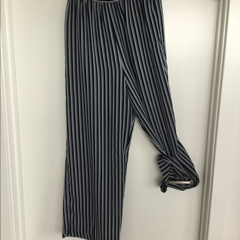 R .J. Stevens Black Palazzo Pants Wide Leg. Size 14 $25 - Picture 7 of 10
